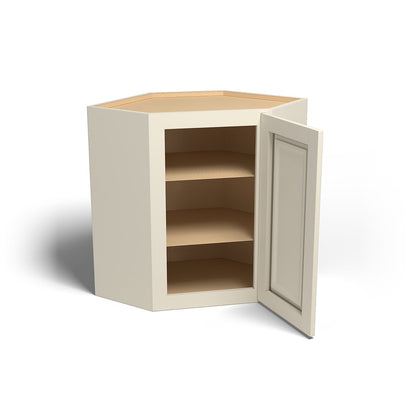 Special Order - 24" x 30" Wall Diagonal Corner Nantucket Linen - WDC2430 30" Wall Cabinets Corner Wall Cabinets GHI Nantucket Linen Special Order SPNTL Wall Cabinets