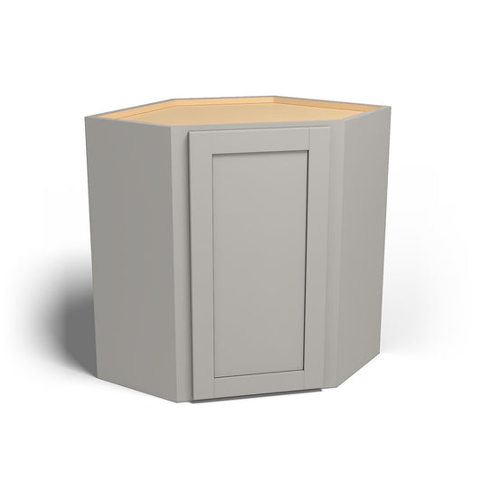 Special Order - 24" x 30" Wall Diagonal Corner Stone Harbor Gray - WDC2430 30" Wall Cabinets Corner Wall Cabinets GHI Special Order SPSHG Stone Harbor Gray Wall Cabinets