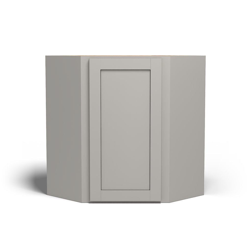 Special Order - 24" x 30" Wall Diagonal Corner Stone Harbor Gray - WDC2430 30" Wall Cabinets Corner Wall Cabinets GHI Special Order SPSHG Stone Harbor Gray Wall Cabinets