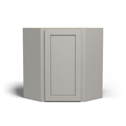 Special Order - 24" x 30" Wall Diagonal Corner Stone Harbor Gray - WDC2430 30" Wall Cabinets Corner Wall Cabinets GHI Special Order SPSHG Stone Harbor Gray Wall Cabinets