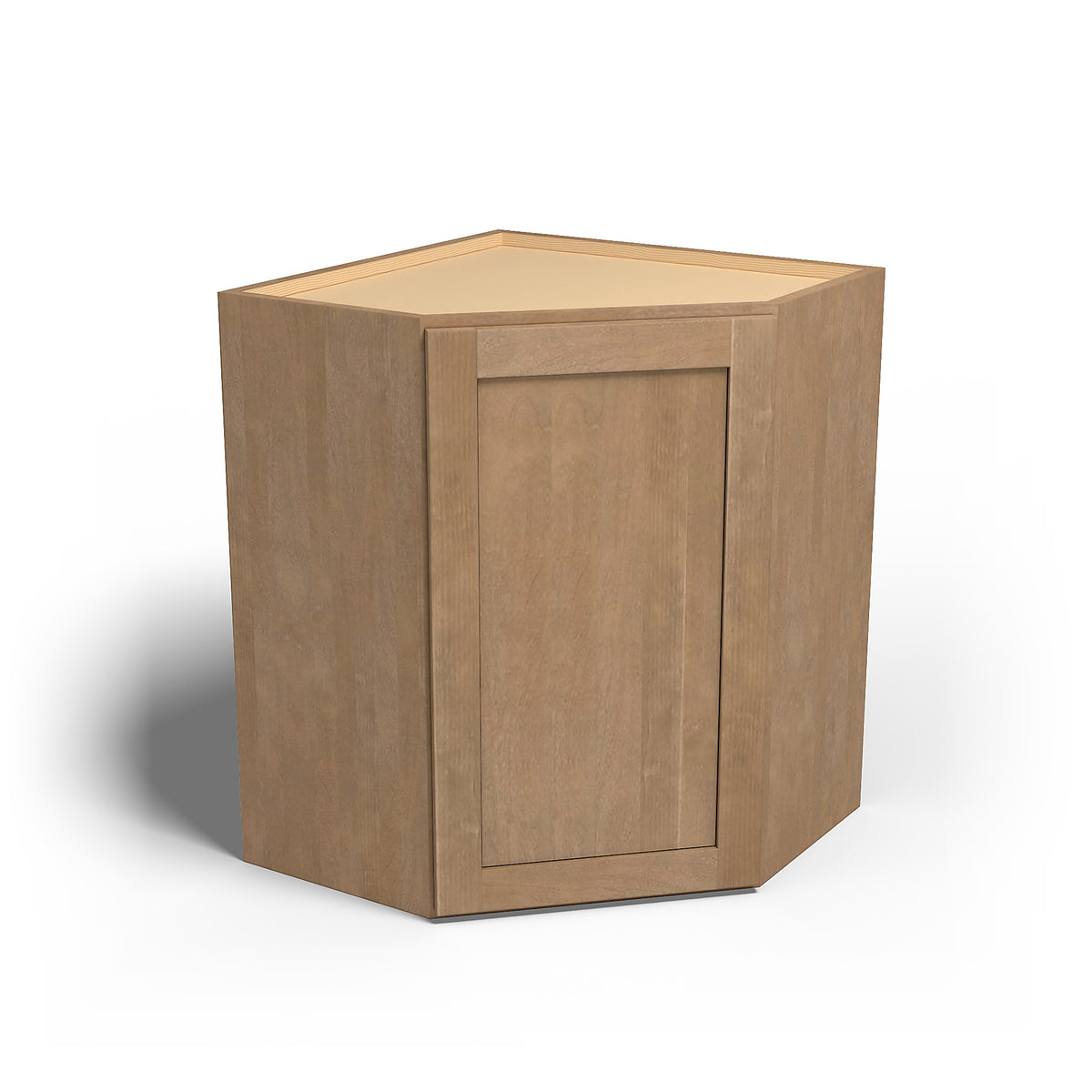 Special Order - 24" x 30" Wall Diagonal Corner Cabinet Sonona Sand - WDC2430 30" Wall Cabinets Corner Wall Cabinets GHI Sonona Sand Special Order SPSNS Wall Cabinets