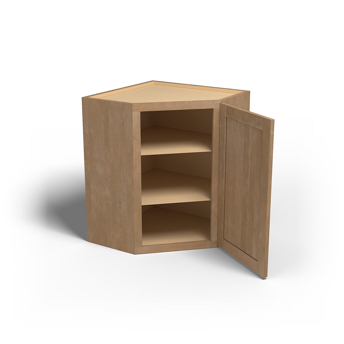 Special Order - 24" x 30" Wall Diagonal Corner Cabinet Sonona Sand - WDC2430 30" Wall Cabinets Corner Wall Cabinets GHI Sonona Sand Special Order SPSNS Wall Cabinets