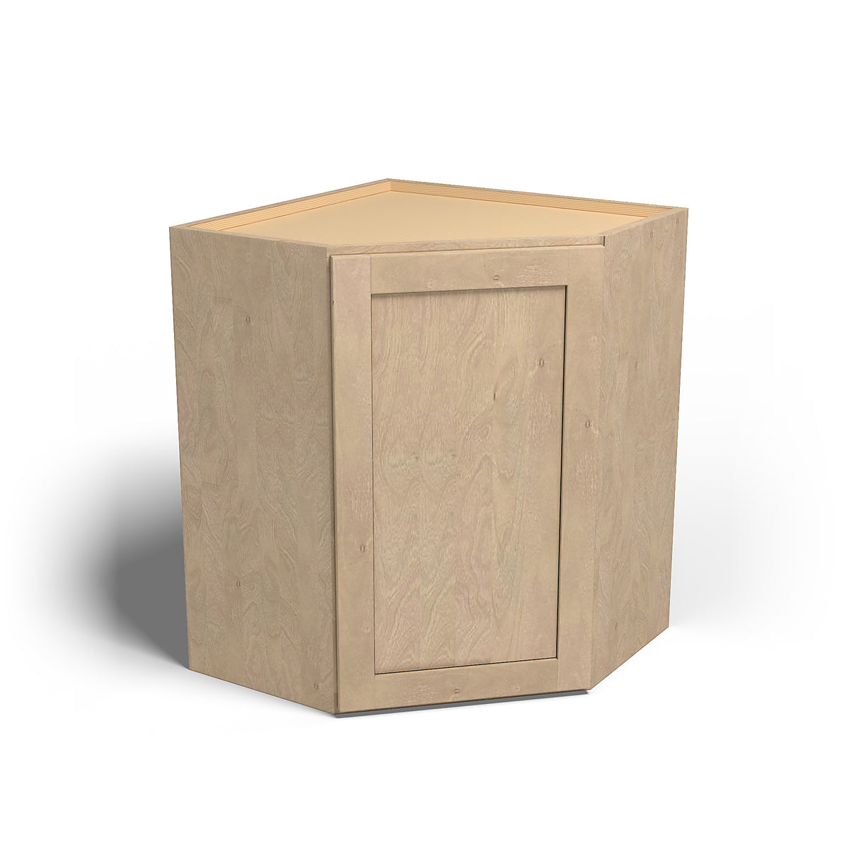 Special Order - 24" x 30" Wall Diagonal Corner Cabinet Sonona Wheat - WDC2430 30" Wall Cabinets Corner Wall Cabinets GHI Sonona Wheat Special Order SPSNW Wall Cabinets