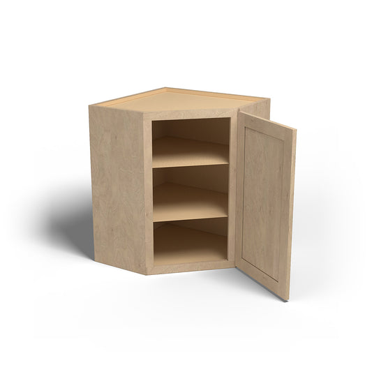 Special Order - 24" x 30" Wall Diagonal Corner Cabinet Sonona Wheat - WDC2430 30" Wall Cabinets Corner Wall Cabinets GHI Sonona Wheat Special Order SPSNW Wall Cabinets