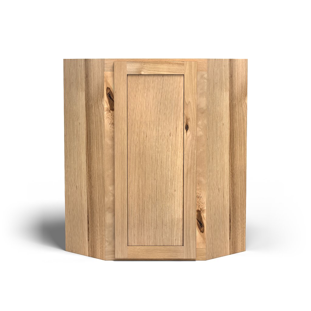 Special Order - 24" x 36" Wall Diagonal Corner Cabinet Frontier Shaker - WDC2436 36" Wall Cabinets Corner Wall Cabinets Frontier Shaker GHI Special Order SPFTS Wall Cabinets