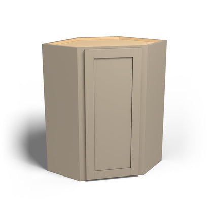 Special Order - 24" x 36" Wall Diagonal Corner Cabinet Mojave Shaker - WDC2436 36" Wall Cabinets Corner Wall Cabinets GHI Mojave Shaker Special Order SPMJS Wall Cabinets