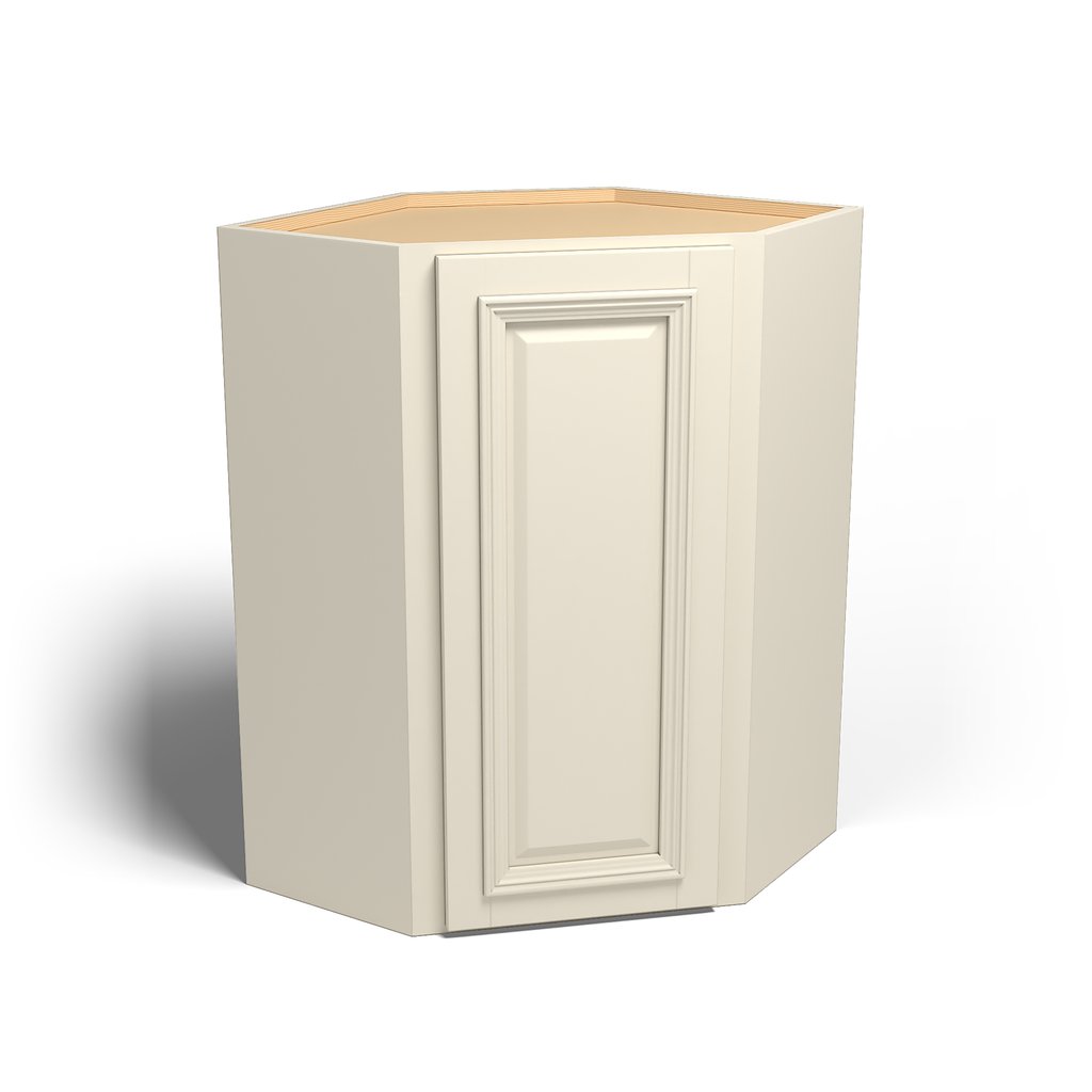 Special Order - 24" x 36" Wall Diagonal Corner Nantucket Linen - WDC2436 36" Wall Cabinets Corner Wall Cabinets GHI Nantucket Linen Special Order SPNTL Wall Cabinets