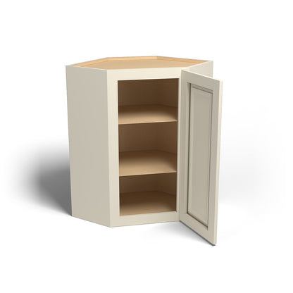 Special Order - 24" x 36" Wall Diagonal Corner Nantucket Linen - WDC2436 36" Wall Cabinets Corner Wall Cabinets GHI Nantucket Linen Special Order SPNTL Wall Cabinets