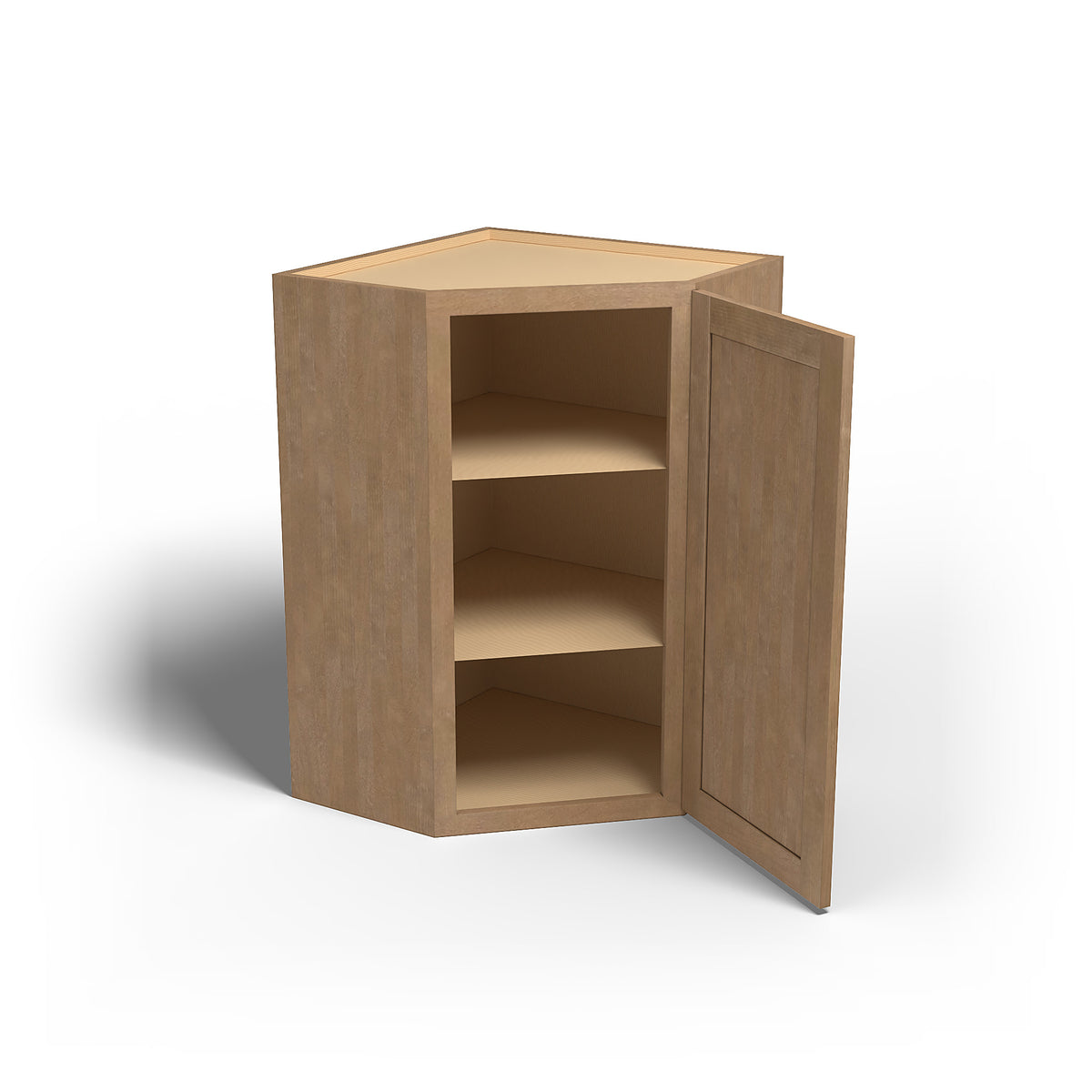 Special Order - 24" x 36" Wall Diagonal Corner Cabinet Sonona Sand - WDC2436 36" Wall Cabinets Corner Wall Cabinets GHI Sonona Sand Special Order SPSNS Wall Cabinets
