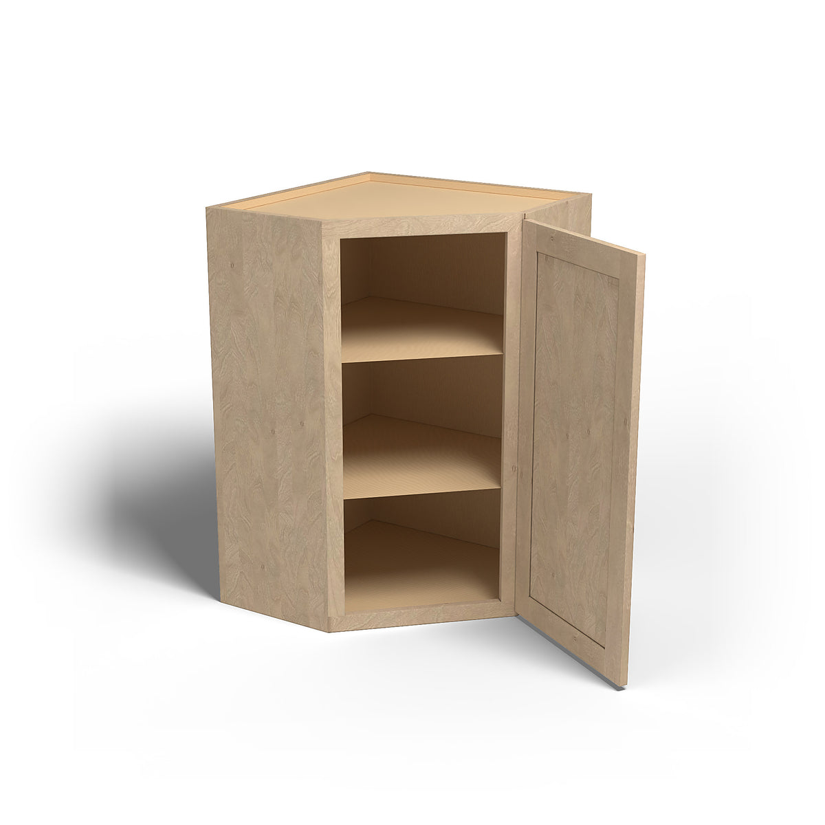 Special Order - 24" x 36" Wall Diagonal Corner Cabinet Sonona Wheat - WDC2436 36" Wall Cabinets Corner Wall Cabinets GHI Sonona Wheat Special Order SPSNW Wall Cabinets