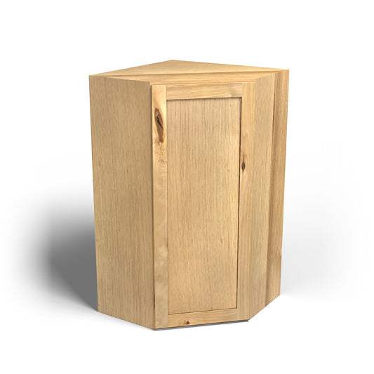 Special Order - 24" x 42" Wall Diagonal Corner Cabinet Frontier Shaker - WDC2442