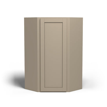 Special Order - 24" x 42" Wall Diagonal Corner Cabinet Mojave Shaker - WDC2442 42" Wall Cabinets Corner Wall Cabinets GHI Mojave Shaker Special Order SPMJS Wall Cabinets