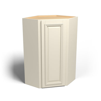 Special Order - 24" x 42" Wall Diagonal Corner Nantucket Linen - WDC2442 42" Wall Cabinets Corner Wall Cabinets GHI Nantucket Linen Special Order SPNTL Wall Cabinets