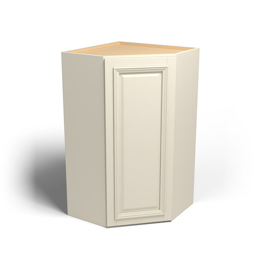 Special Order - 24" x 42" Wall Diagonal Corner Nantucket Linen - WDC2442 42" Wall Cabinets Corner Wall Cabinets GHI Nantucket Linen Special Order SPNTL Wall Cabinets