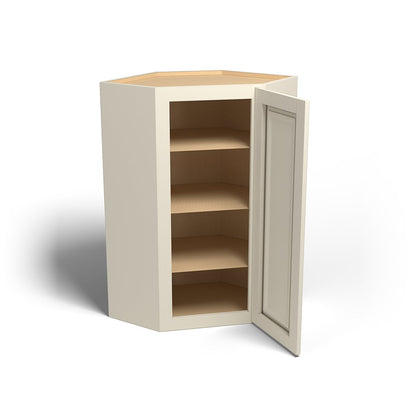 Special Order - 24" x 42" Wall Diagonal Corner Nantucket Linen - WDC2442 42" Wall Cabinets Corner Wall Cabinets GHI Nantucket Linen Special Order SPNTL Wall Cabinets
