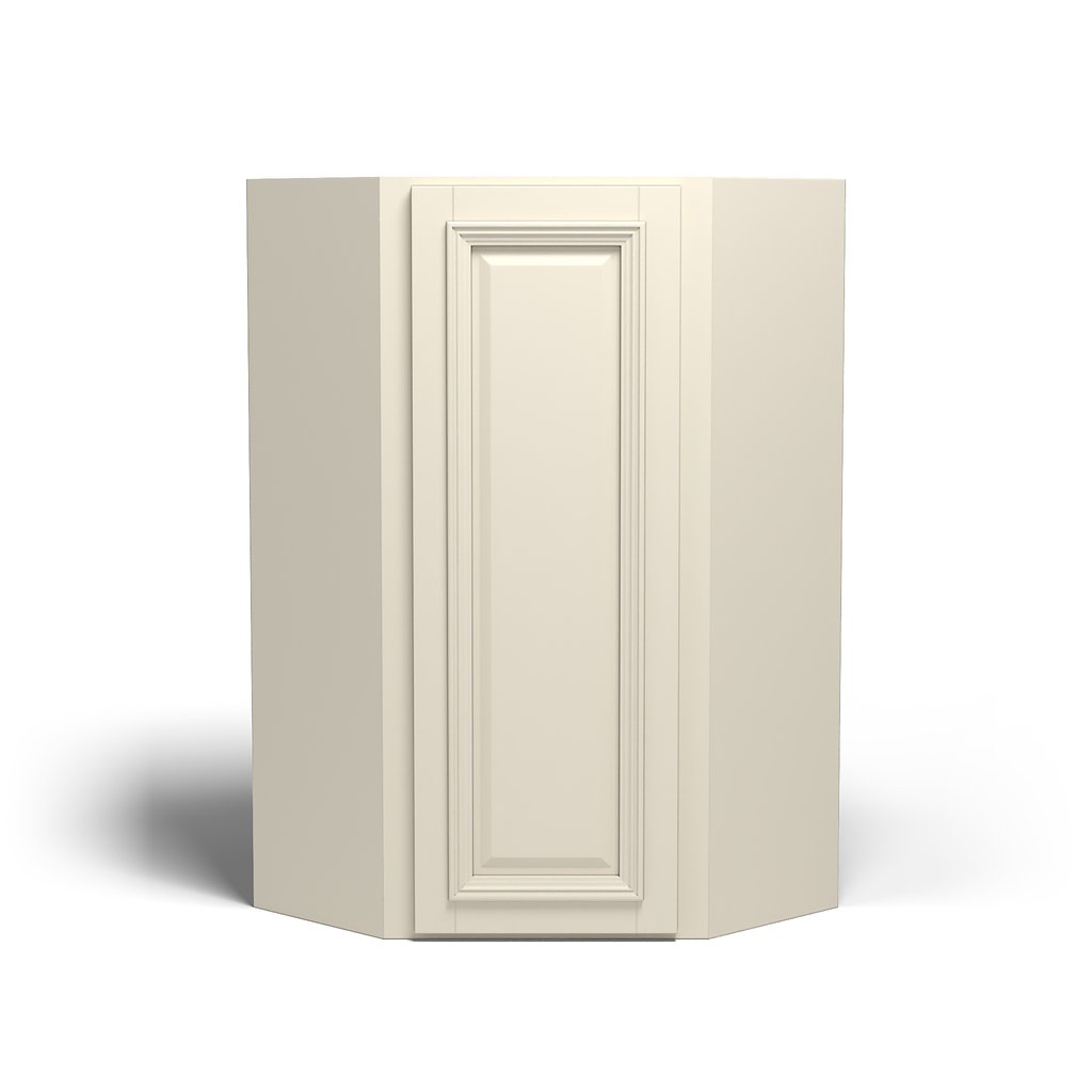 Special Order - 24" x 42" Wall Diagonal Corner Nantucket Linen - WDC2442 42" Wall Cabinets Corner Wall Cabinets GHI Nantucket Linen Special Order SPNTL Wall Cabinets