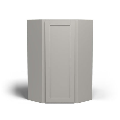 Special Order - 24" x 42" Wall Diagonal Corner Stone Harbor Gray - WDC2442 42" Wall Cabinets Corner Wall Cabinets GHI Special Order SPSHG Stone Harbor Gray Wall Cabinets
