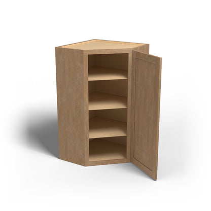 Special Order - 24" x 42" Wall Diagonal Corner Cabinet Sonona Sand - WDC2442 42" Wall Cabinets Corner Wall Cabinets GHI Sonona Sand Special Order SPSNS Wall Cabinets
