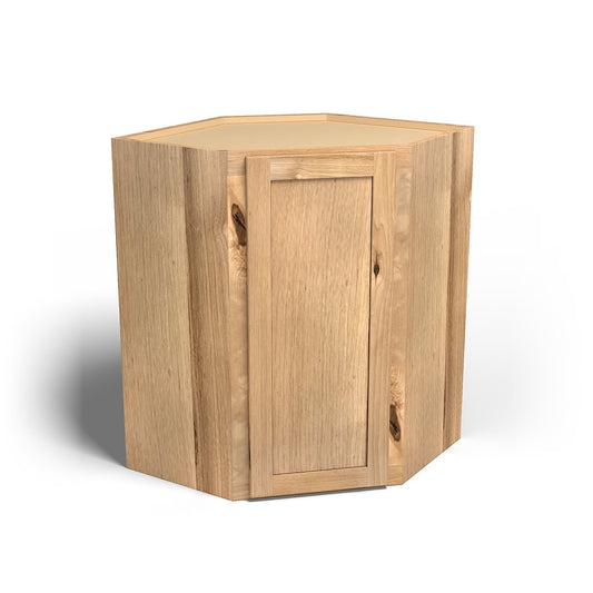Special Order - 27" x 36" Wall Diagonal Corner Cabinet Frontier Shaker - WDC2736 36" Wall Cabinets Corner Wall Cabinets Frontier Shaker GHI Special Order SPFTS Wall Cabinets