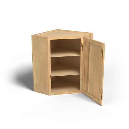 Special Order - 27" x 36" Wall Diagonal Corner Cabinet Frontier Shaker - WDC2736 36" Wall Cabinets Corner Wall Cabinets Frontier Shaker GHI Special Order SPFTS Wall Cabinets