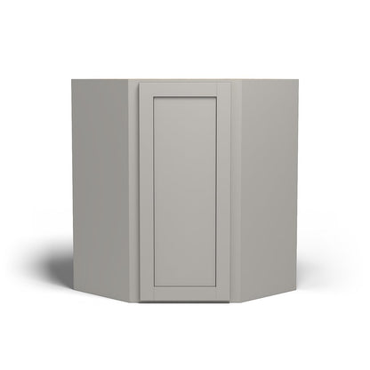 Special Order - 27" x 36" Wall Diagonal Corner Stone Harbor Gray - WDC2736 36" Wall Cabinets Corner Wall Cabinets GHI Special Order SPSHG Stone Harbor Gray Wall Cabinets