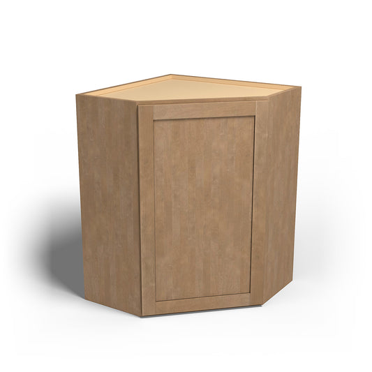 Special Order - 27" x 36" Wall Diagonal Corner Cabinet Sonona Sand - WDC2736 36" Wall Cabinets Corner Wall Cabinets GHI Sonona Sand Special Order SPSNS Wall Cabinets