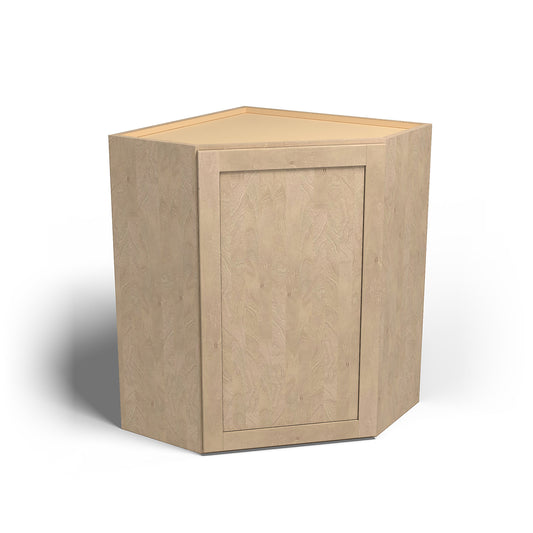 Special Order - 27" x 36" Wall Diagonal Corner Cabinet Sonona Wheat - WDC2736 36" Wall Cabinets Corner Wall Cabinets GHI Sonona Wheat Special Order SPSNW Wall Cabinets