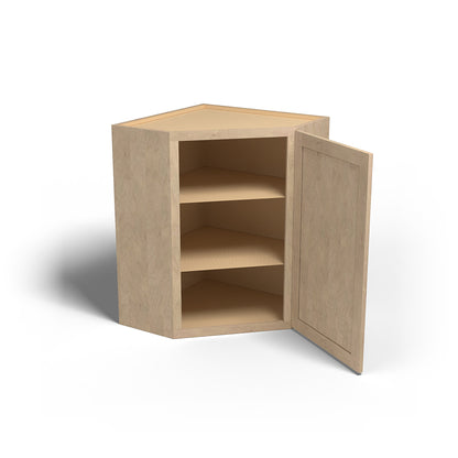 Special Order - 27" x 36" Wall Diagonal Corner Cabinet Sonona Wheat - WDC2736 36" Wall Cabinets Corner Wall Cabinets GHI Sonona Wheat Special Order SPSNW Wall Cabinets