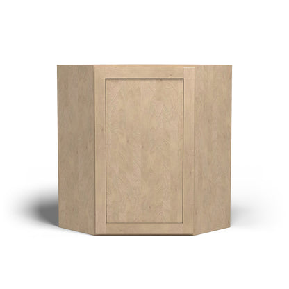 Special Order - 27" x 36" Wall Diagonal Corner Cabinet Sonona Wheat - WDC2736 36" Wall Cabinets Corner Wall Cabinets GHI Sonona Wheat Special Order SPSNW Wall Cabinets