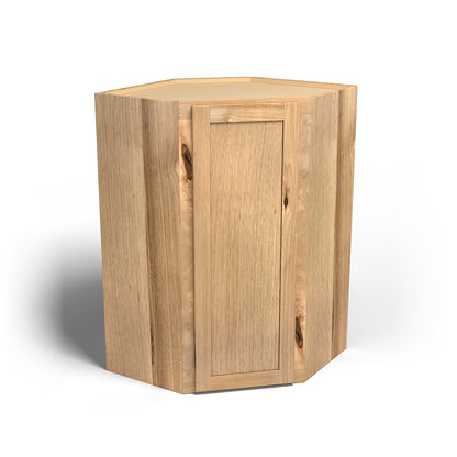 Special Order - 27" x 42" Wall Diagonal Corner Cabinet Frontier Shaker - WDC2742 42" Wall Cabinets Corner Wall Cabinets Frontier Shaker GHI Special Order SPFTS Wall Cabinets
