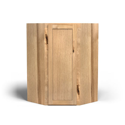 Special Order - 27" x 42" Wall Diagonal Corner Cabinet Frontier Shaker - WDC2742 42" Wall Cabinets Corner Wall Cabinets Frontier Shaker GHI Special Order SPFTS Wall Cabinets