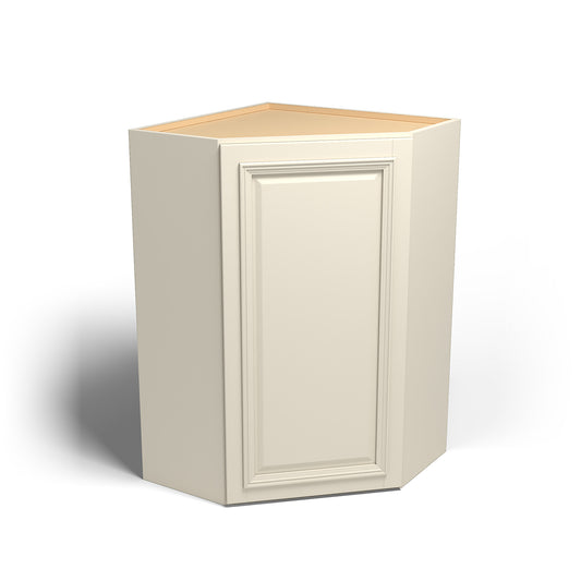 Special Order - 27" x 42" Wall Diagonal Corner Nantucket Linen - WDC2742 42" Wall Cabinets Corner Wall Cabinets GHI Nantucket Linen Special Order SPNTL Wall Cabinets