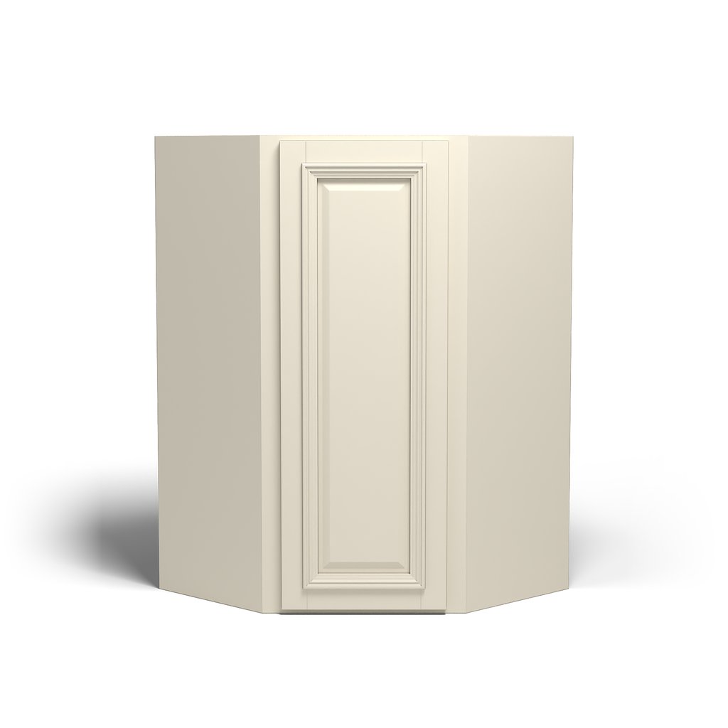 Special Order - 27" x 42" Wall Diagonal Corner Nantucket Linen - WDC2742 42" Wall Cabinets Corner Wall Cabinets GHI Nantucket Linen Special Order SPNTL Wall Cabinets