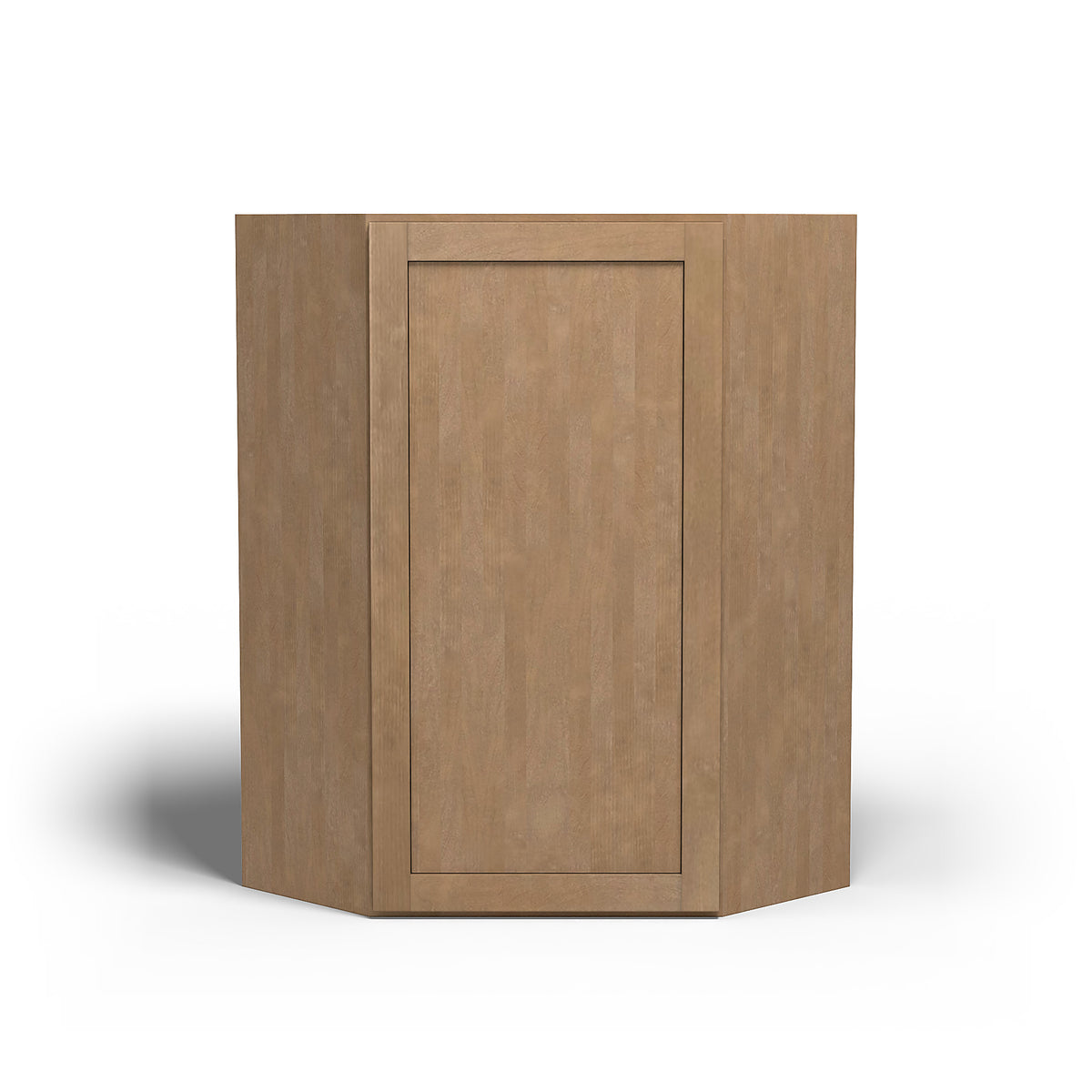 Special Order - 27" x 42" Wall Diagonal Corner Cabinet Sonona Sand - WDC2742 42" Wall Cabinets Corner Wall Cabinets GHI Sonona Sand Special Order SPSNS Wall Cabinets