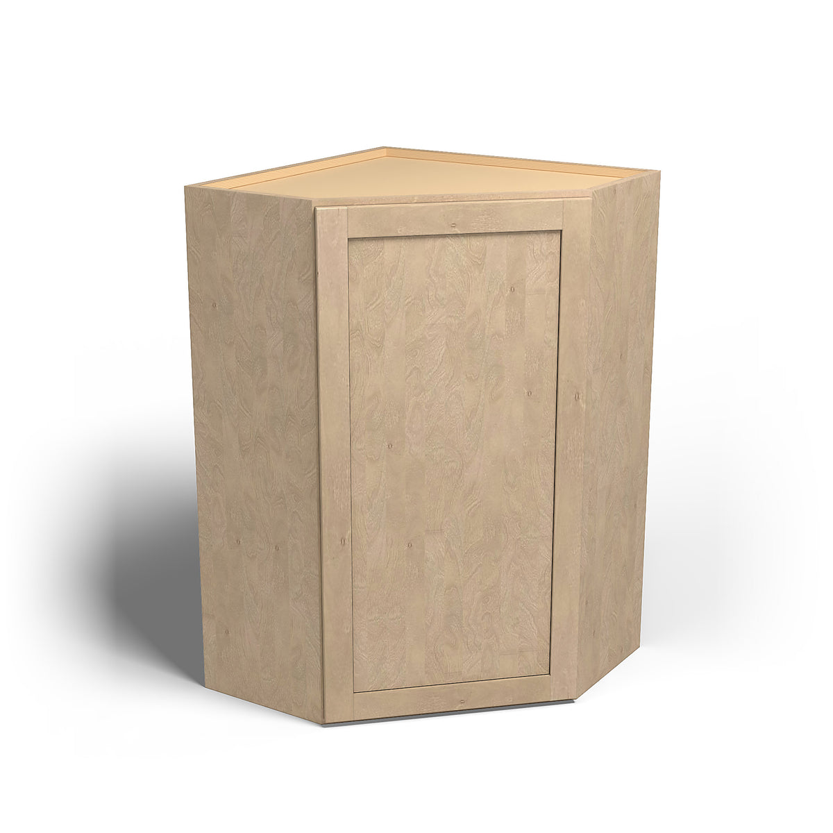 Special Order - 27" x 42" Wall Diagonal Corner Cabinet Sonona Wheat - WDC2742 42" Wall Cabinets Corner Wall Cabinets GHI Sonona Wheat Special Order SPSNW Wall Cabinets