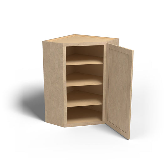 Special Order - 27" x 42" Wall Diagonal Corner Cabinet Sonona Wheat - WDC2742 42" Wall Cabinets Corner Wall Cabinets GHI Sonona Wheat Special Order SPSNW Wall Cabinets