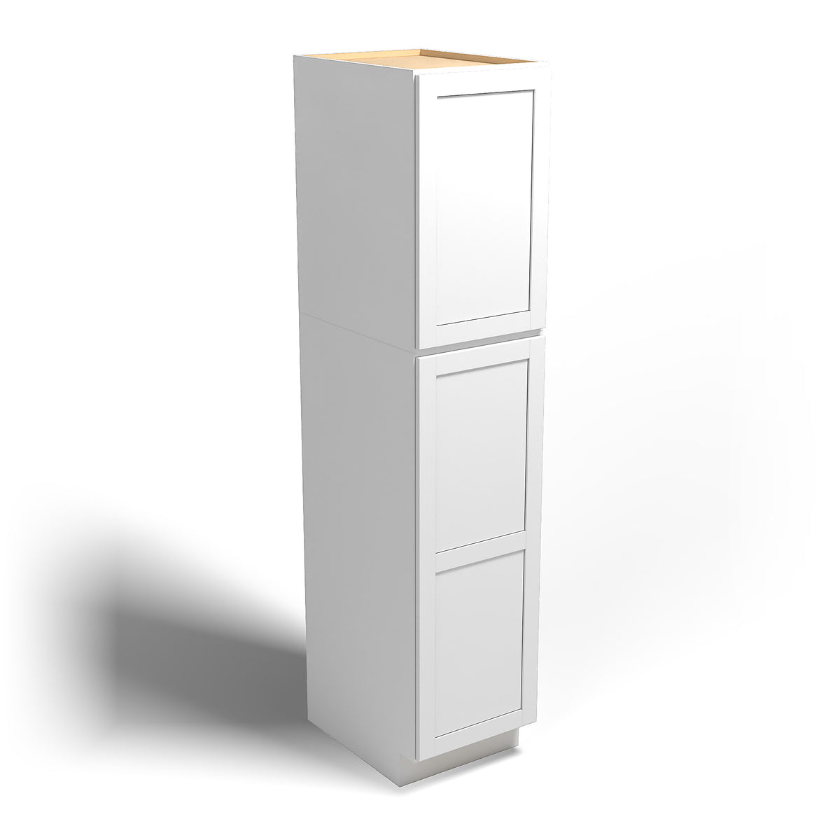 Special Order - 18" x 84" Wall Pantry Arcadia White - WP1884 Arcadia White GHI Pantries SPACW Special Order
