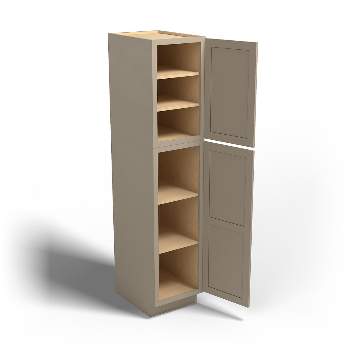 Special Order - 18" x 84" Wall Pantry Mojave Shaker - WP1884 GHI Mojave Shaker Pantries Special Order SPMJS