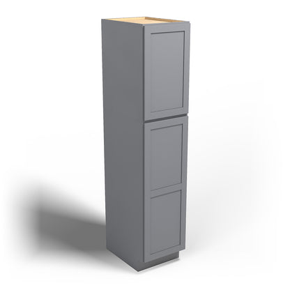 Special Order - 18" x 84" Wall Pantry Pacific Gray - WP1884 GHI Pacific Gray Pantries Special Order SPPGS