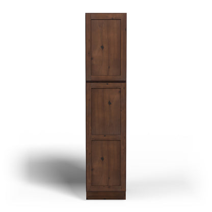 Special Order - 18" x 84" Wall Pantry Rustic Walnut - WP1884 GHI Pantries Rustic Walnut Special Order SPRWS