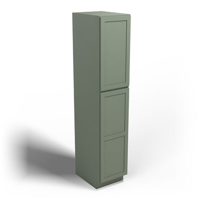 Special Order - 18" x 90" Wall Pantry Forest Green - WP1890