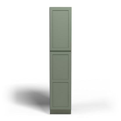 Special Order - 18" x 90" Wall Pantry Forest Green - WP1890