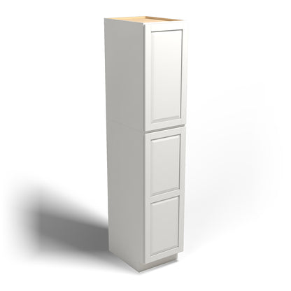 Special Order - 18" x 90" Wall Pantry Newport White - WP1890 GHI Newport White Pantries Special Order SPNPW