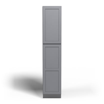 Special Order - 18" x 90" Wall Pantry Pacific Gray - WP1890 GHI Pacific Gray Pantries Special Order SPPGS