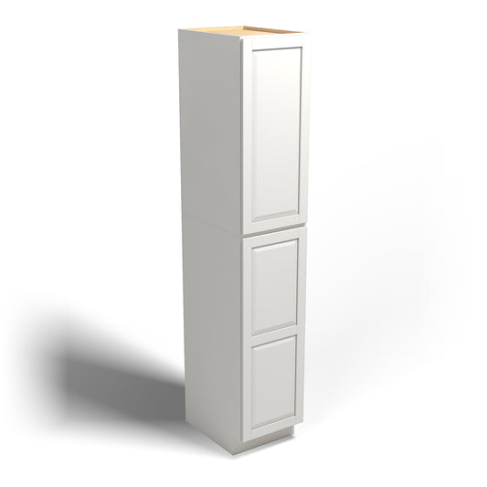 Special Order - 18" x 96" Wall Pantry Newport White - WP1896 GHI Newport White Pantries Special Order SPNPW