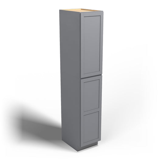 Special Order - 18" x 96" Wall Pantry Pacific Gray - WP1896 GHI Pacific Gray Pantries Special Order SPPGS