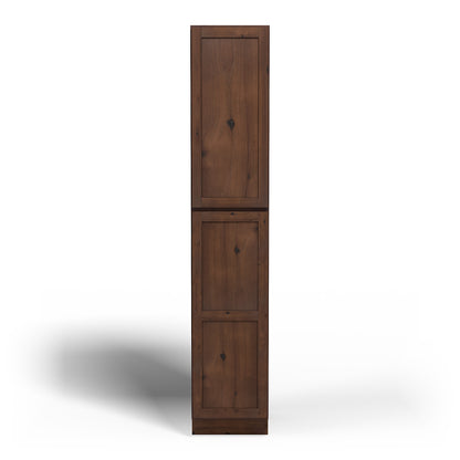 Special Order - 18" x 96" Wall Pantry Rustic Walnut - WP1896 GHI Pantries Rustic Walnut Special Order SPRWS