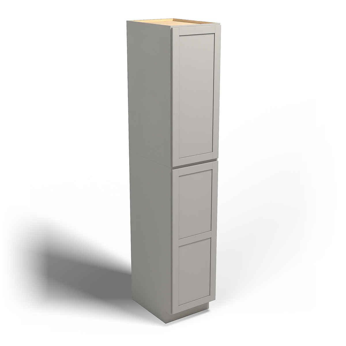 Special Order - 18" x 96" Wall Pantry Stone Harbor Gray - WP1896 GHI Pantries Special Order SPSHG Stone Harbor Gray