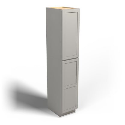 Special Order - 18" x 96" Wall Pantry Stone Harbor Gray - WP1896 GHI Pantries Special Order SPSHG Stone Harbor Gray