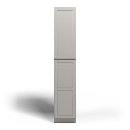 Special Order - 18" x 96" Wall Pantry Stone Harbor Gray - WP1896 GHI Pantries Special Order SPSHG Stone Harbor Gray